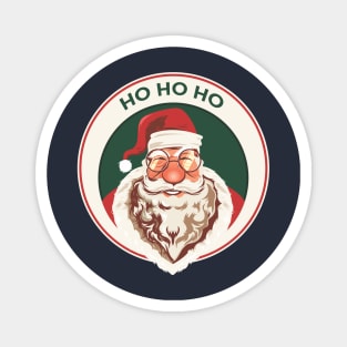 Ho ho ho Santa Christmas - Happy Christmas and a happy new year! - Available in stickers, clothing, etc Magnet